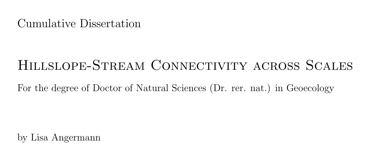 Dissertation cover